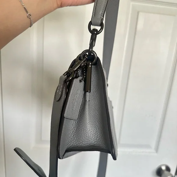 Coach Tabby 26 Grey (Gray) Gunmetal - Picture 12 of 14